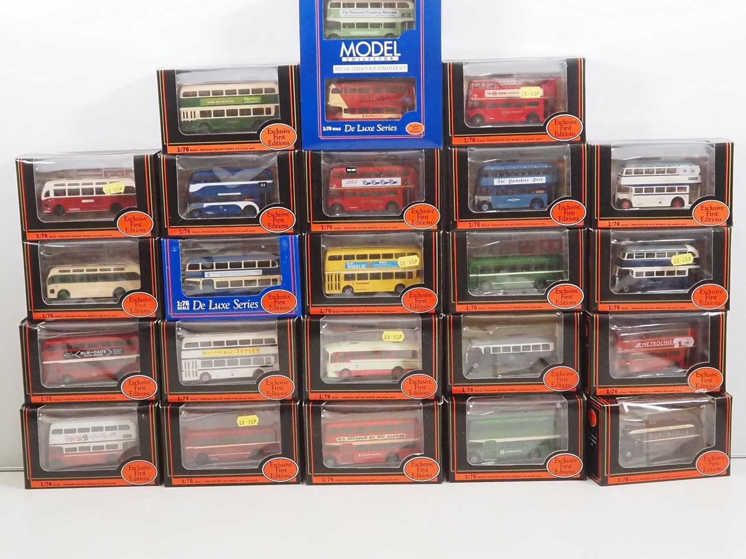 Lot 83 - A group of EFE 1:76 scale diecast buses in