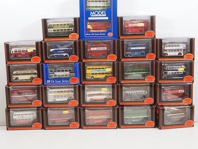 Lot 83 - A group of EFE 1:76 scale diecast buses in...