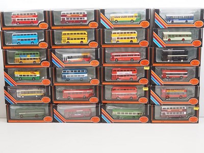 Lot 88 - A group of EFE 1:76 scale diecast buses in...