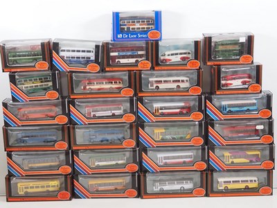 Lot 89 - A group of EFE 1:76 scale diecast buses in...