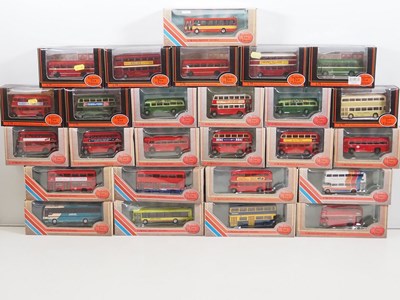 Lot 90 - A group of EFE 1:76 scale diecast buses in...