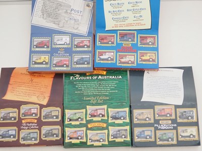 Lot 94 - A group of MATCHBOX limited edition van sets -...