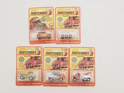 Lot 96 - A group of MATCHBOX SUPERFAST diecast models...