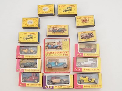 Lot 98 - A group of vintage MATCHBOX MODELS OF...