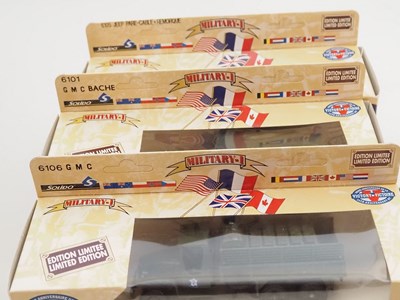 Lot 100 - A group of SOLIDO diecast fire trucks,...