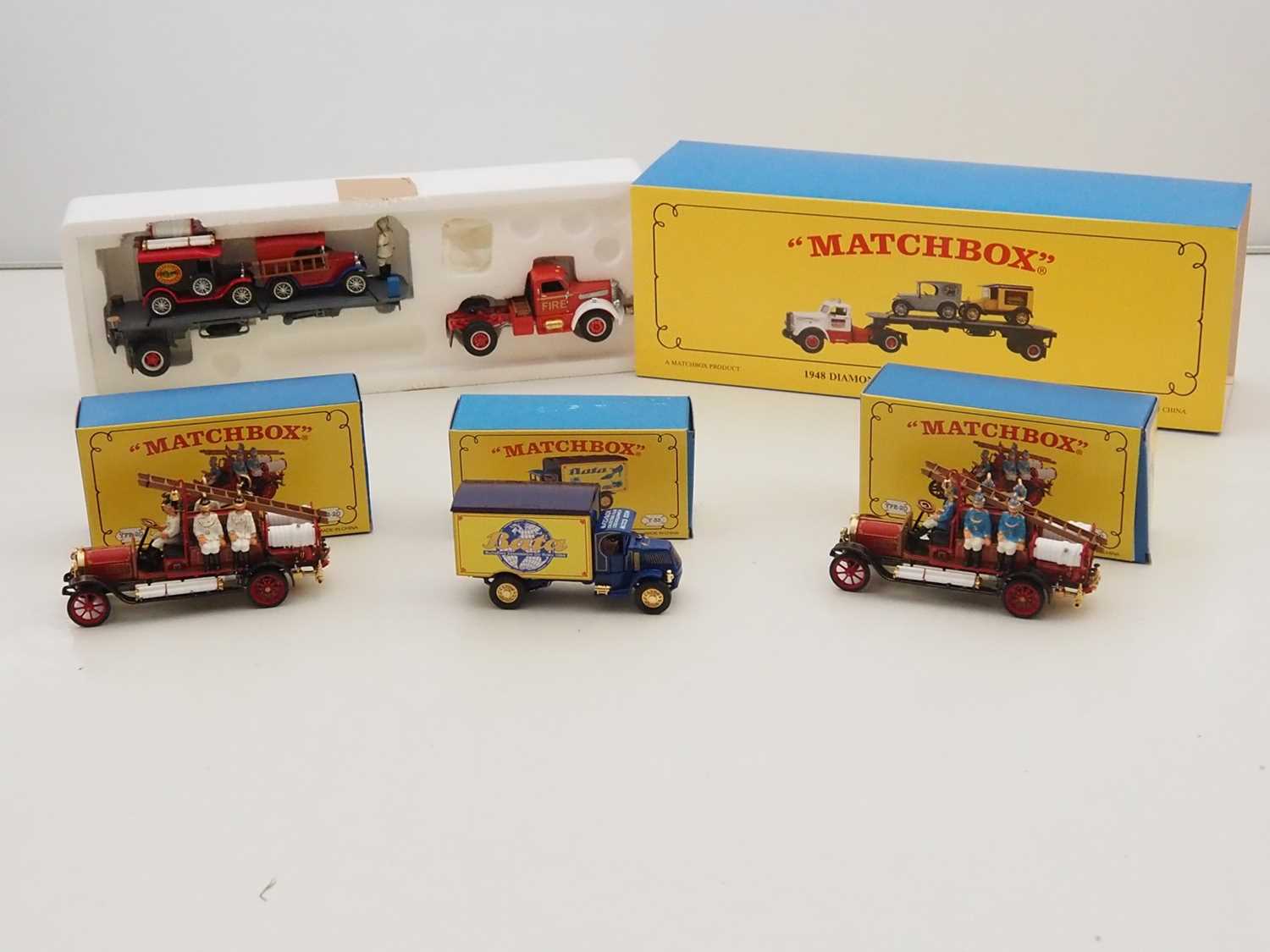 Lot 102 - A group of MATCHBOX modern MODELS OF...