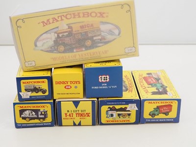 Lot 104 - A group of MATCHBOX modern MODELS OF...