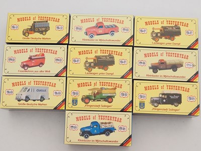 Lot 106 - A group of MATCHBOX modern MODELS OF...