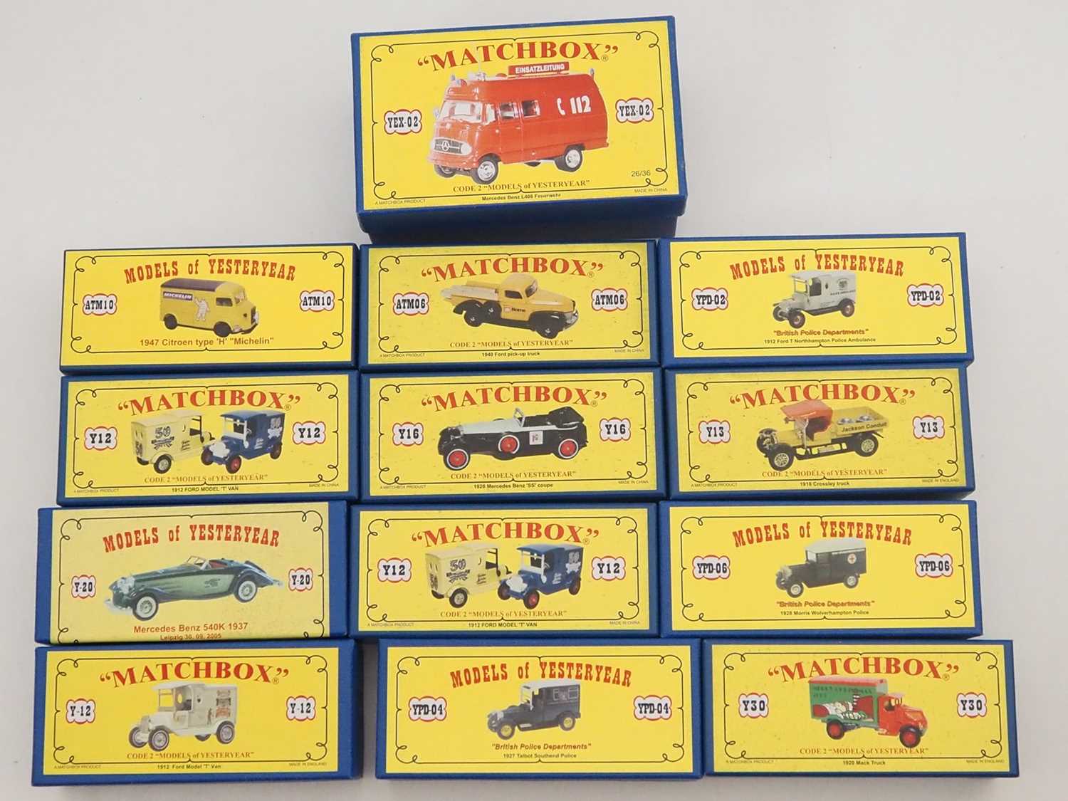 Lot 107 - A group of MATCHBOX modern MODELS OF...