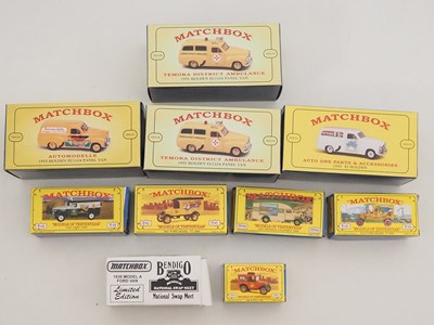 Lot 108 - A group of MATCHBOX modern MODELS OF...