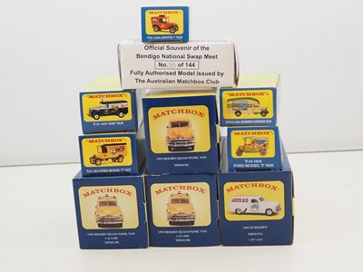 Lot 108 - A group of MATCHBOX modern MODELS OF...