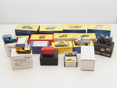 Lot 111 - A group of MATCHBOX modern MODELS OF...