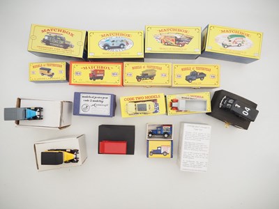 Lot 111 - A group of MATCHBOX modern MODELS OF...