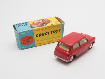 Lot 133 - A CORGI 225 diecast Austin Seven in red - VG...