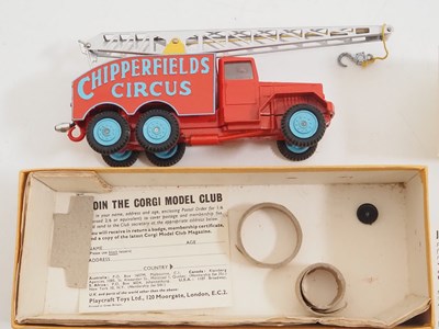 Lot 135 - A CORGI MAJOR 1121 Chipperfield's Circus Crane...
