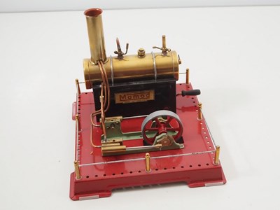 Lot 180 - An unboxed MAMOD SE3 stationary steam engine -...