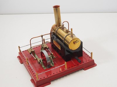 Lot 180 - An unboxed MAMOD SE3 stationary steam engine -...