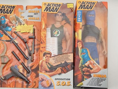 Lot 219 - A group of 1990s issue ACTION MAN figures and...