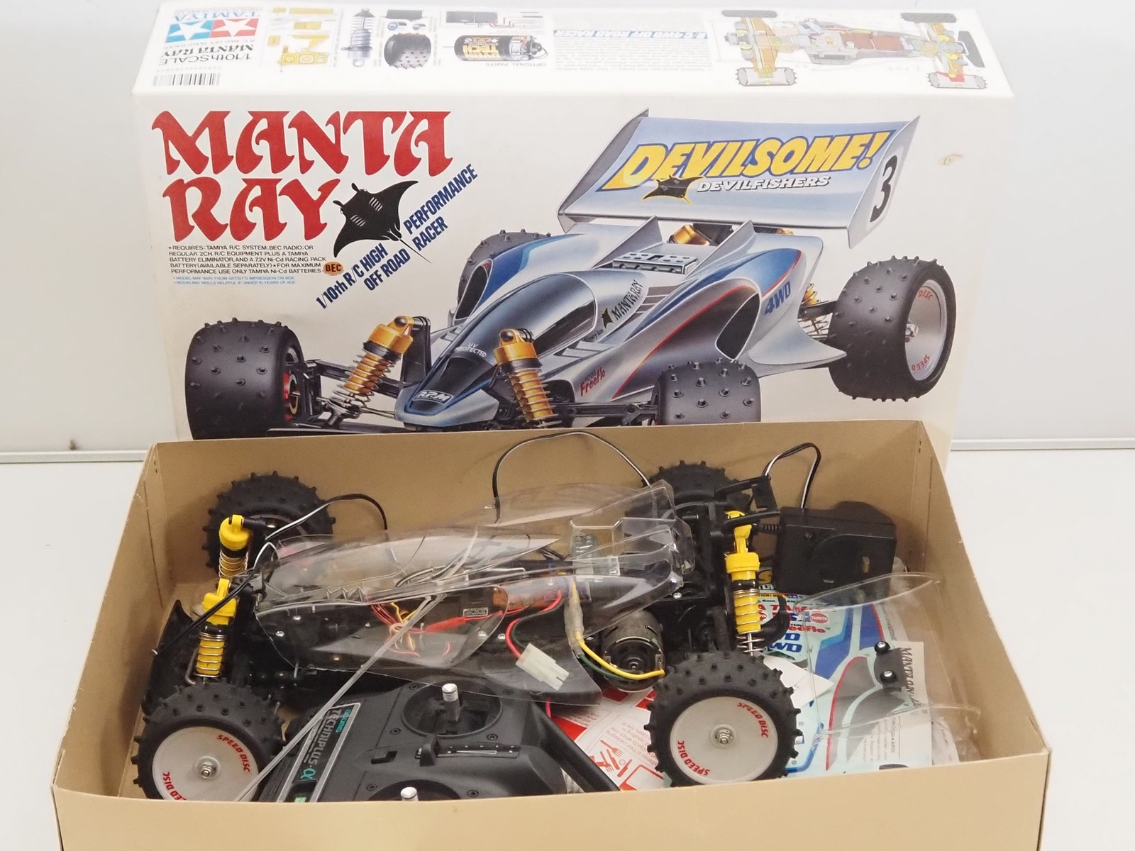 Tamiya 58087 Manta Ray - DF-01 - Tamiya RC Classics & Moderns
