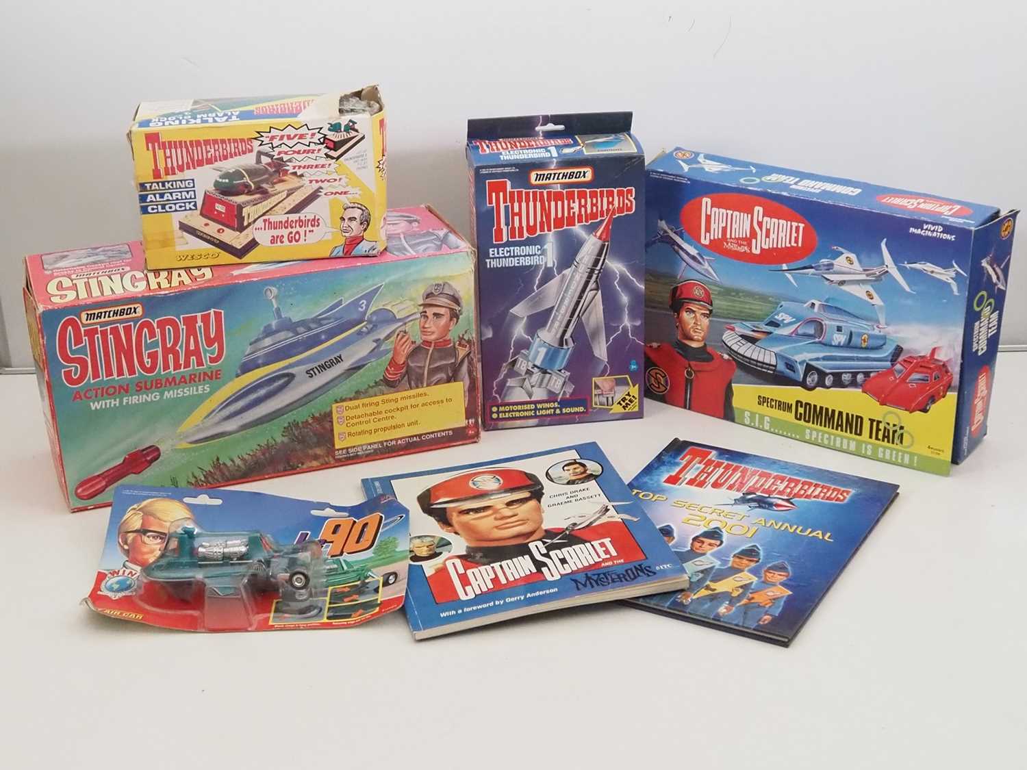 Lot 243 - A group of GERRY ANDERSON related toys...