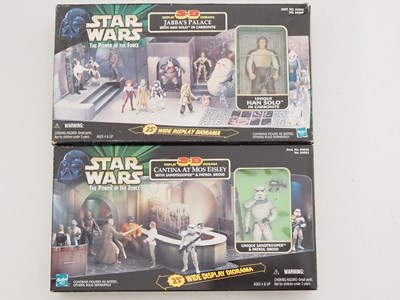 Lot 245 - A group of modern STAR WARS 12" figures in...