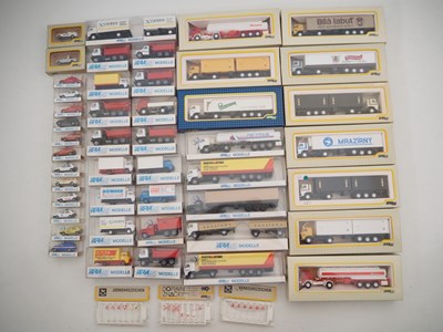 Lot 293 - A quantity of IGRA HO scale plastic cars, vans...