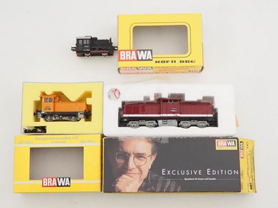 Lot 309 - A group of BRAWA HO gauge German Outline...