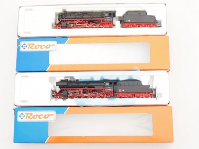 Lot 314 - A pair of ROCO German Outline HO gauge steam...