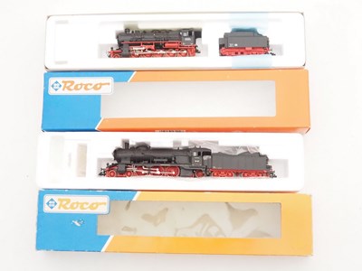 Lot 315 - A pair of ROCO German Outline HO gauge steam...