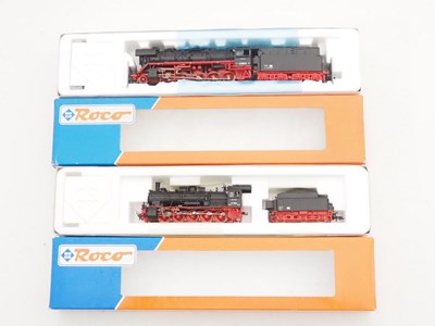 Lot 316 - A pair of ROCO German Outline HO gauge steam...