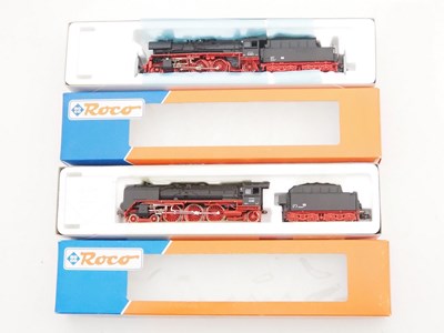 Lot 317 - A pair of ROCO German Outline HO gauge steam...