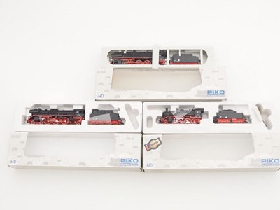 Lot 319 - A group of PIKO HO gauge German Outline steam...