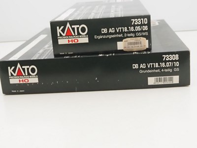 Lot 330 - A KATO HO gauge German Outline VT18 4-car...