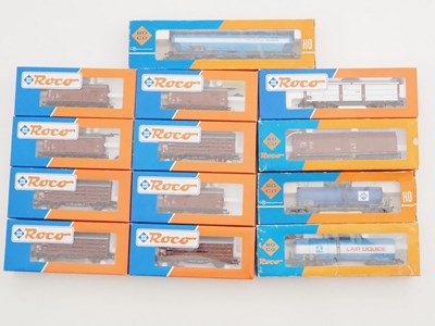 Lot 341 - A group of HO gauge European Outline wagons by...