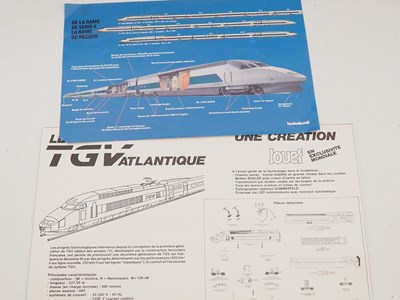 Lot 343 - A JOUEF HO gauge French outline TGV Atlantique...