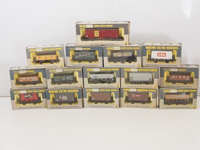 Lot 350 - A mixed group of various WRENN OO gauge wagons...