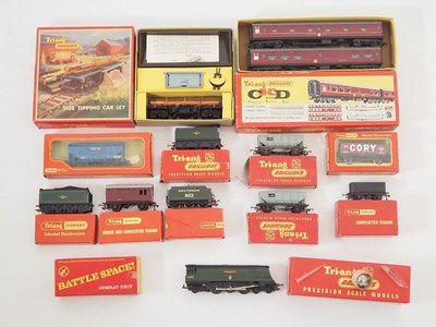 Lot 384 - A group of TRIANG/HORNBY OO gauge rolling...
