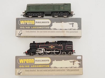 Lot 411 - A par of WRENN OO gauge locomotives comprising...