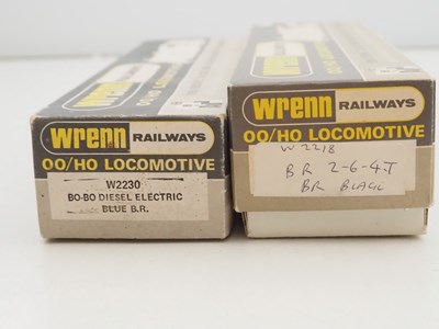 Lot 411 - A par of WRENN OO gauge locomotives comprising...