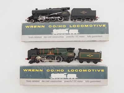 Lot 417 - A pair of WRENN OO gauge steam locomotives...