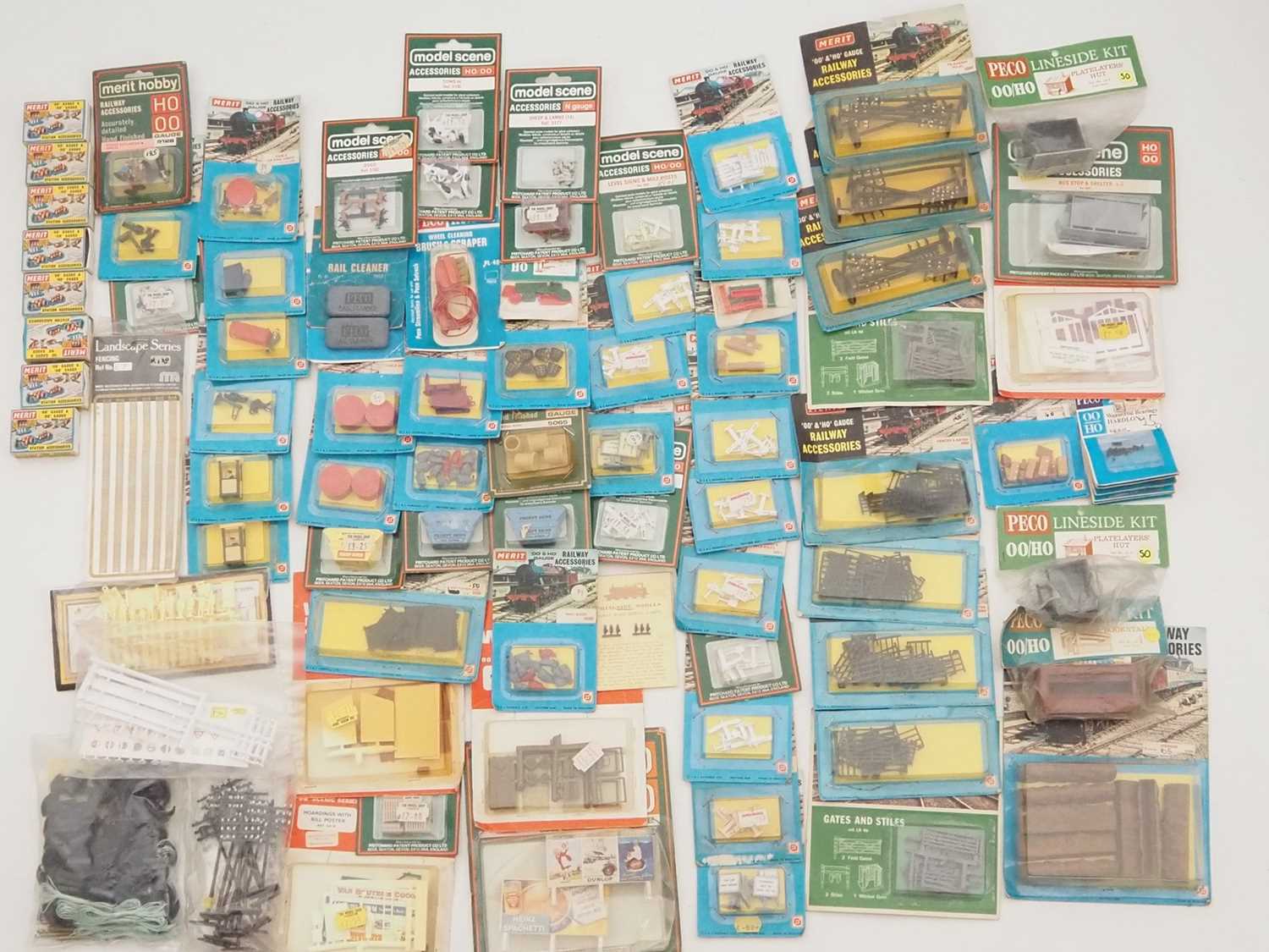 Lot 464 - A large box of OO gauge sealed kits and...