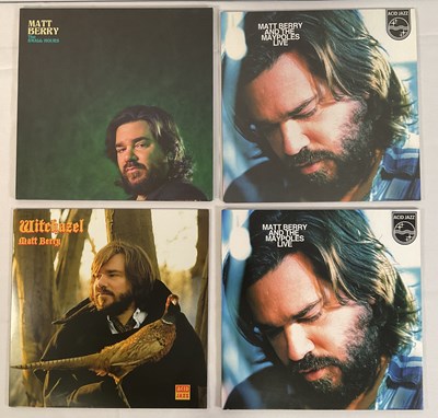 Lot 443 - VINYL RECORDS - MATT BERRY: Four Matt Berry...