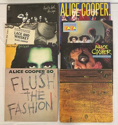 Lot 445 - VINYL - A collection of ALICE COOPER LP Albums...