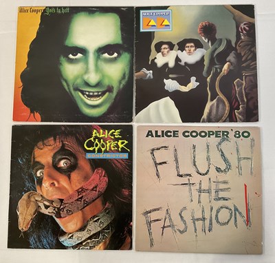 Lot 445 - VINYL - A collection of ALICE COOPER LP Albums...