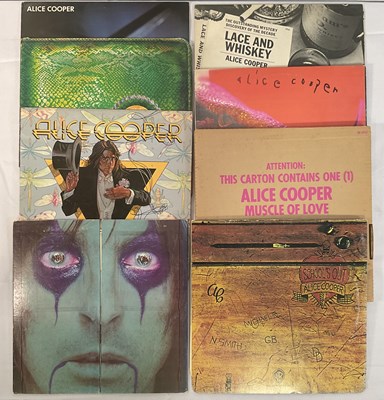 Lot 446 - VINYL - A collection of ALICE COOPER LP albums...