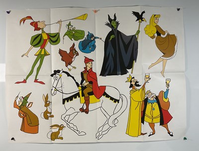 Lot 175 - WALT DISNEY: SLEEPING BEAUTY (1970s) UK double...