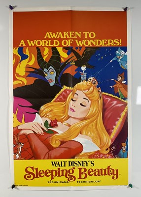 Lot 175 - WALT DISNEY: SLEEPING BEAUTY (1970s) UK double...