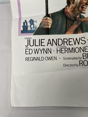 Lot 177 - WALT DISNEY - MARY POPPINS (1964) UK 60" x 40"...