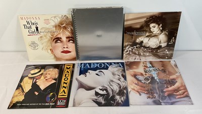 Lot 430 - VINYL - A collection of Madonna records and a...