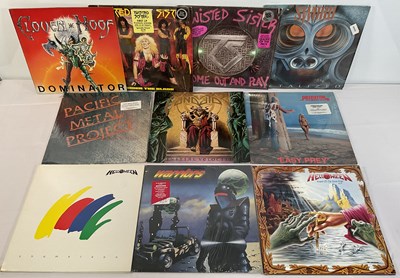 Lot 449 - VINYL - A collection of Heavy Metal LP's to...